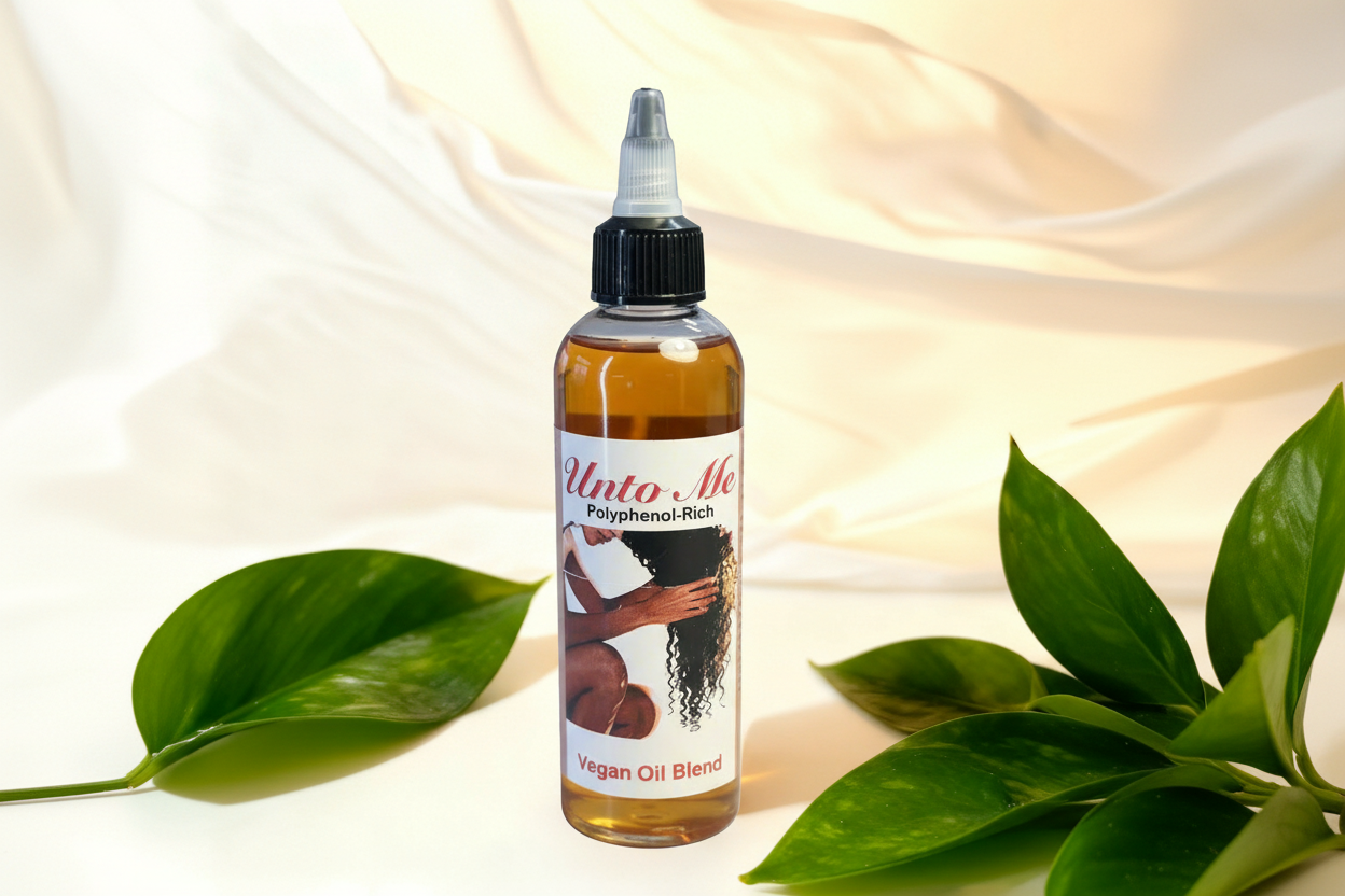 Unto Me Vegan Polyphenol-Rich Hair Oil